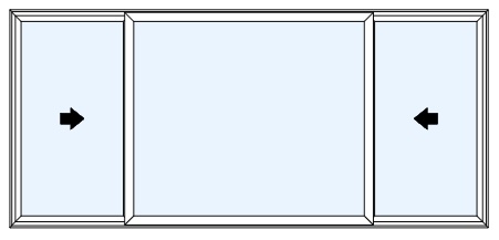 tuscany double vent window