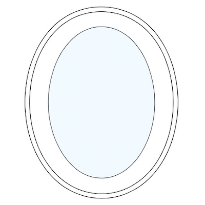 tuscany oval picture window